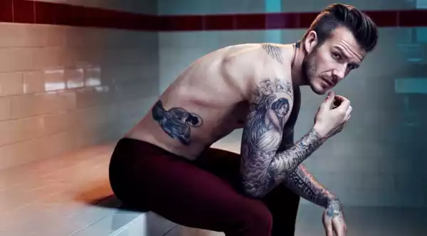 David Beckham Shows Off His New Tattoo (Photos)